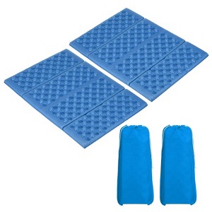 Unique Bargains Ultralight Waterproof Moisture Resistant Foam Seitting Mat 15"x10.6"x0.4" 2 Pcs - 1 of 4