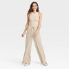 Women's Slim Fit Ribbed Tank Top - A New Day™ - 3 of 3