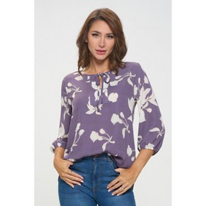 WEST K Women's Sophia Three Quarter Sleeve Blouse - 1 of 4