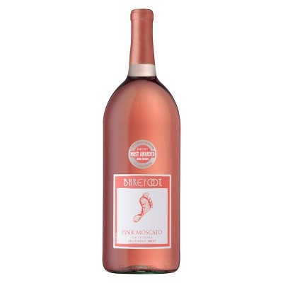 Barefoot Cellars Pink Moscato Wine - 1.5L Bottle