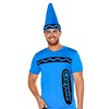 Craylola Crayon Blue Adult Costume - 2 of 4