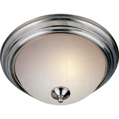 Maxim Lighting Essentials - 583x 3 - Light Flush Mount in  Satin Nickel