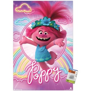 Trends International DreamWorks Trolls 2 - Poppy Unframed Wall Poster Prints - 1 of 4