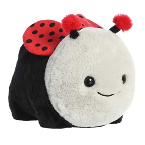 Aurora Medium Lori Ladybug Spudsters Adorable Stuffed Animal Black 10" - 1 of 4