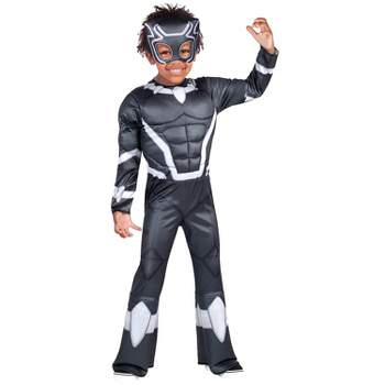Jazwares Toddler Boys' Black Panther Costume - Size 3T-4T - Black