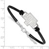 Black Bow Jewelry Sterling Silver Texas A&M Aggies NCAA Identification Bracelet 7 Inch - 2 of 3