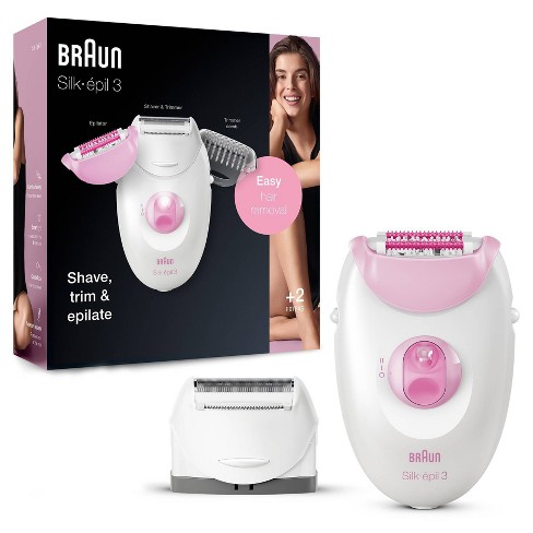 uitvoeren trommel uitlijning Braun Silk-epil 3-270 2-in-1 Women's Epilator + 2 Extra Accessories : Target