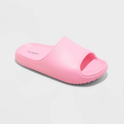 Kids' Wilder Slip-on Slide Sandals - Cat & Jack™ Pink 13 : Target