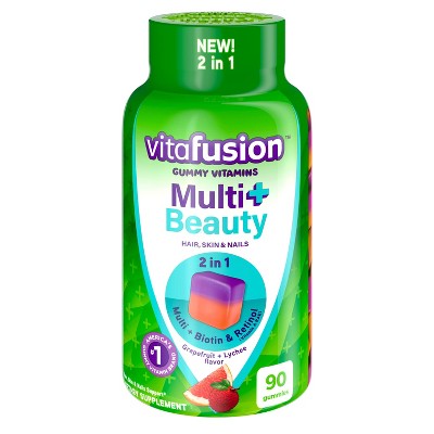 Vitafusion Multi + Beauty Gummies - 90ct
