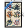 Trends International One Piece: Fishman Island - Badges Grid Framed Wall Poster Prints - 3 of 4