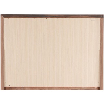 LaVita Modern Cappuccino Wood Framed 45x33 Dresser Mirror