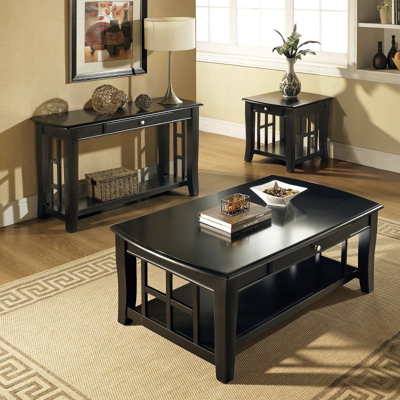 Cassidy End Table Black - Steve Silver, 3 of 5