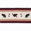 Earth Rugs Cute Cat and Kitten Stair Tread – Rustic Oval Stair Accent 27"x8.25" - 2 of 3