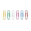 Charles Leonard Vinyl Coated Paper Clips, Jumbo Size, Assorted Colors, 200 Per Pack, 6 Packs - 3 of 3