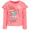 Disney Princess Ariel Rapunzel Snow White Big Girls 3 Pack Graphic T-Shirts blue / Pink / White 14-16 - 3 of 4