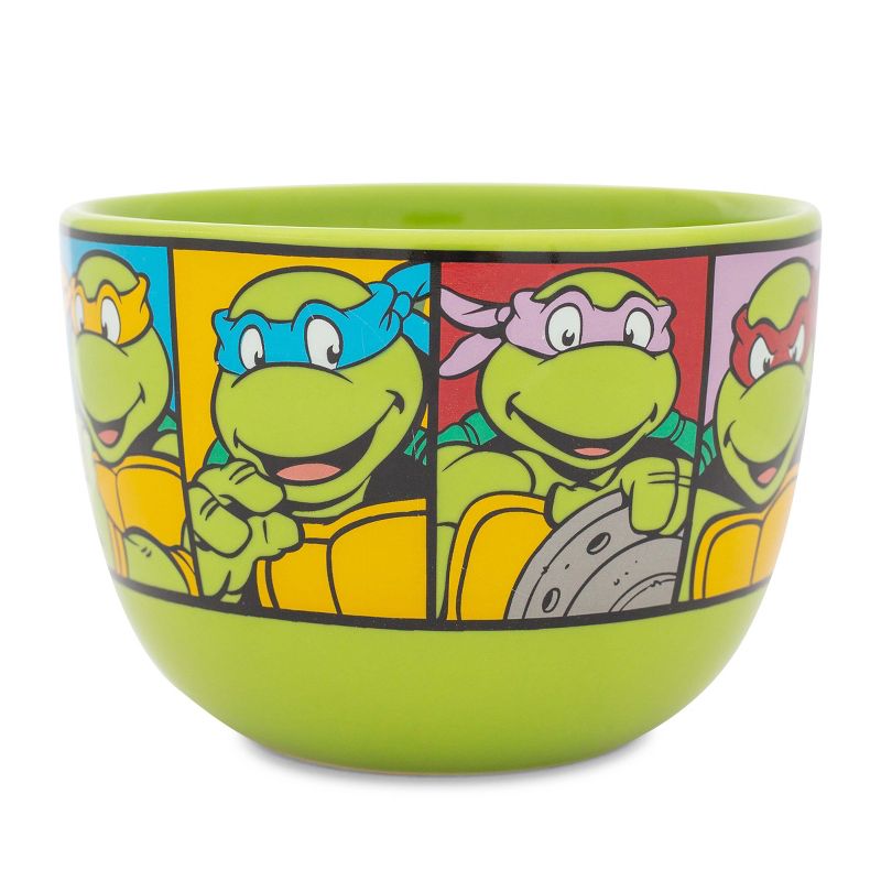 Silver Buffalo Teenage Mutant Ninja Turtles Characters Ceramic Soup Mug | Holds 24 Ounces, 2 of 10