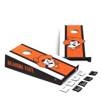 NCAA Oklahoma State Cowboys Desktop Cornhole Board Set