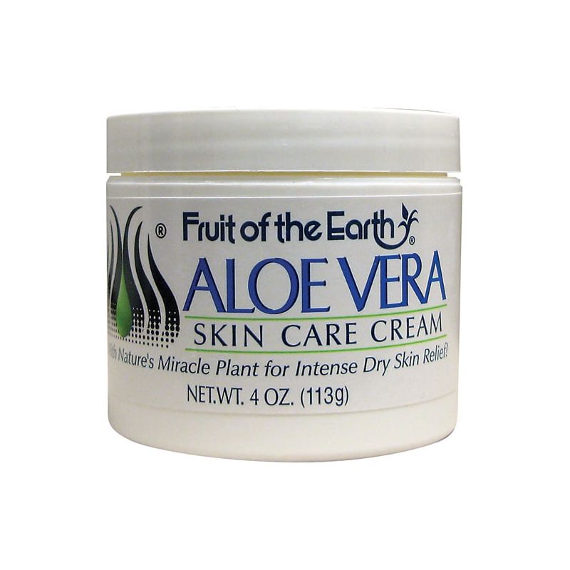 Fruit of the Earth Hand and Body Lotions Aloe Vera Skin Care Cream 4oz, 1 of 3
