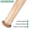 Unique Bargains Silicone Round Chair Leg Caps Floor Protectors 16 Pcs - 2 of 4