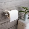 Hachikiko SUS 304 Stainless Steel Toilet Paper Holder - Self-Adhesive Modern Cylindrical Design, Easy Paper Replacement (No Drilling Option) - 4 of 4