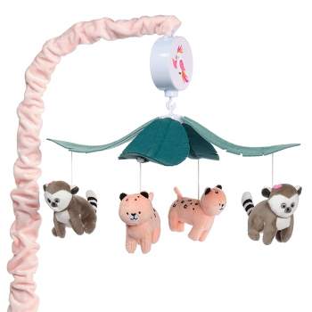 Lambs & Ivy Enchanted Safari Animal Musical Baby Crib Mobile Jungle Soother Toy