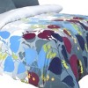 Slickblue Grapevine Print, 6/8-Piece Set with Duvet Cover & Sheets, Comforter Set, Modern, Twin/Full, Purple - 3 of 3