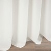 Lush Decor Belgian Flax Prewashed Linen Rich Cotton Blend Window Curtain Panel - 3 of 4