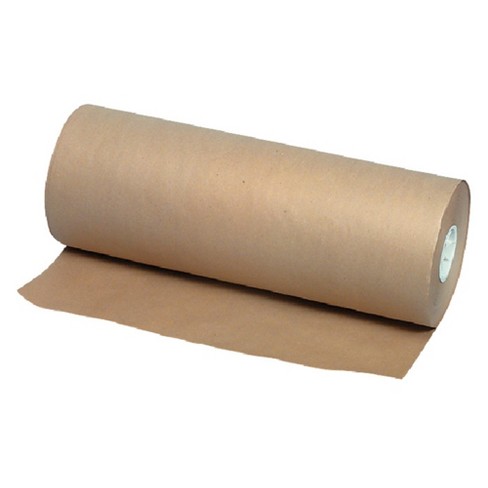 School Smart Butcher Kraft Paper Roll, 40 Lbs, 24 Inches X 1000 Feet, Brown  : Target