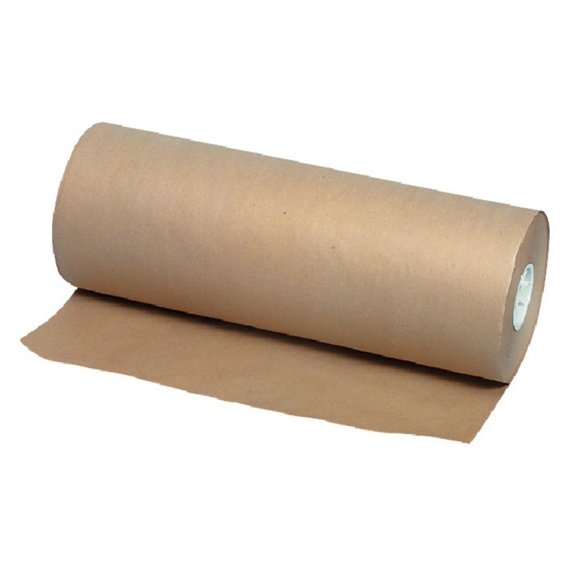 School Smart Butcher Kraft Paper Roll, 40 lbs, 24 Inches x 1000 Feet, Brown, 1 of 3