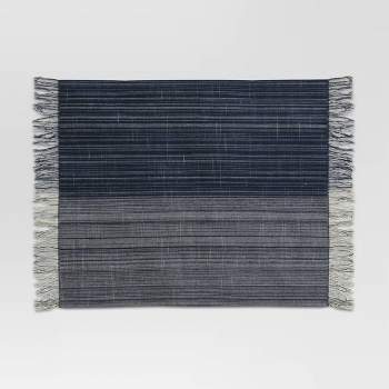 Cotton Striped Placemat Blue - Threshold™