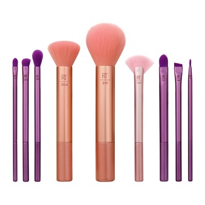 Real Techniques Everyday Essentials Makeup Brush Kit - 5pc : Target