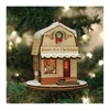 Old World Christmas Ginger Cottage Wooden Ornament for Christmas Tree, Paws for Christmas Pet Shop - 2 of 3