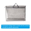 Unique Bargains Unique Handbag Dust Bags,  Purse Storage Organizer  PVC Dustproof Handbag Cover Transparent Purse Protector - 3 of 4
