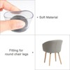 Unique Bargains Non-Slip Wear-Resistant Chair Leg Cover Cap for Hardwood Floors - 4 of 4
