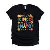 Simply Sage Market Cinco De Mayo Icons Short Sleeve Tee - XS - Black - 2 of 4
