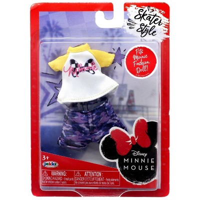 minnie mouse skating doll