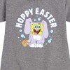 Girls' - SpongeBob SquarePants - Hoppy Easter Graphic Short Sleeve Fleece Dress - 2 of 4