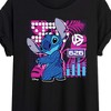 Women's - Lilo and Stitch - Experiment 626 Grid Oversized Graphic T-Shirt - 2 of 4