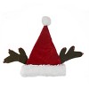 Northlight Black and Gold Striped  Adult Christmas Santa Hat Costume Accessory - Medium - 2 of 3