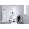 Elegant Lighting Phineas 2 light Chrome and Clear Crystals wall sconce - 2 of 4