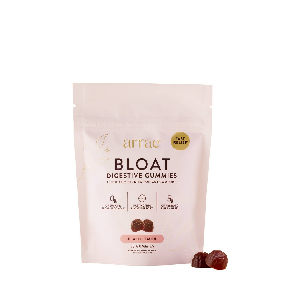 Arrae Multivitamin Bloat Gummies - Peach Lemon