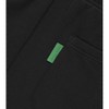 Future Planet Mens Globe Premium Soft French Terry Cotton Sweatpants Loose Fit Black - 4 of 4