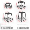 Plyometric Jump Box Set–12/18/24/30Inch Steel Plyo Boxes for Home Gym,Anti-Slip Fitness Platform for Box Jumps,Step-Ups & Explosive Strength Training - 3 of 4