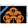 Trends International Episodic Drawing - Pumpkin Cat Unframed Wall Poster Prints - 3 of 4