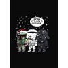 Juniors Womens Star Wars Christmas Boba It's Cold Outside Cowl Neck Sweatshirt - image 2 of 4