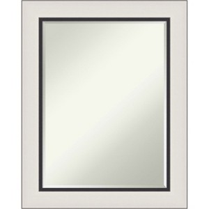 Amanti Art Ellie Half-Inch-Bevel Framed Bathroom Vanity Wall Mirror - 1 of 4
