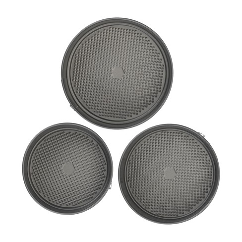 Wilton Springform Cake Pan Set, 3-Piece, 3 Pc, Gray