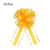 Unique Bargains Christmas Wedding Gift Wrapping Large Pull Bow 10 Pcs - 3 of 4