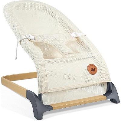 Baby Bassinet, Pack and Play with Bassinet, Bedside Sleeper with Diaper Changer
