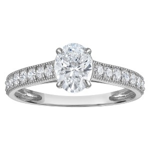 Naturalux 14K Gold 1.35 cttw Lab Grown Diamond Ring - 1 of 4